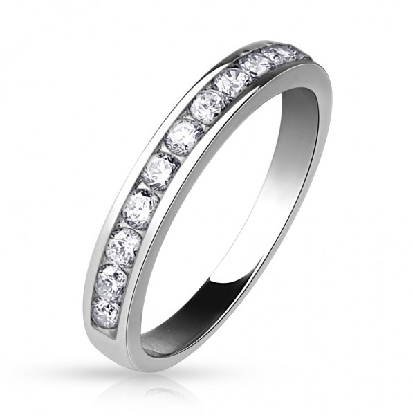 Damenring Ewigkeitsring Geburtsring Fingerring Messing r...