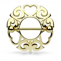 Coolbodyart Damen Herren Nippel-Piercing Brustpiercing Brustwarzenpiercing