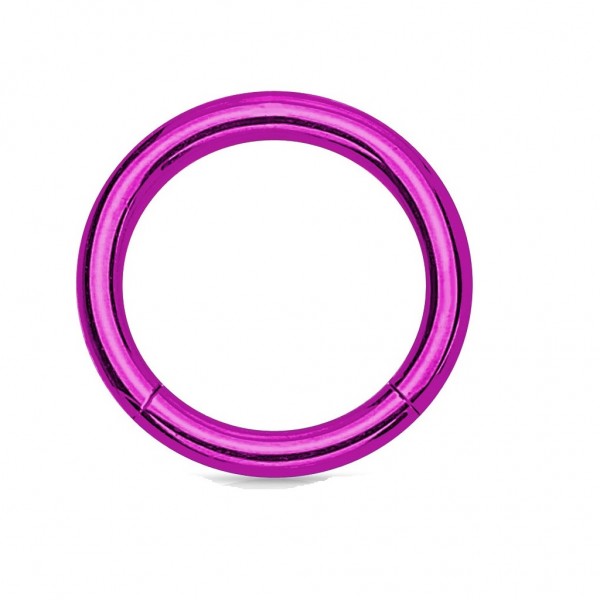Piercing Ring aus Chirurgenstahl/Titan in vielen verschiedenen Farben und Größen