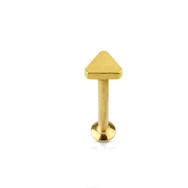 Labret Stud Cartilage Chirurgenstahl in gold, schwarz, roségold, stahl-silber