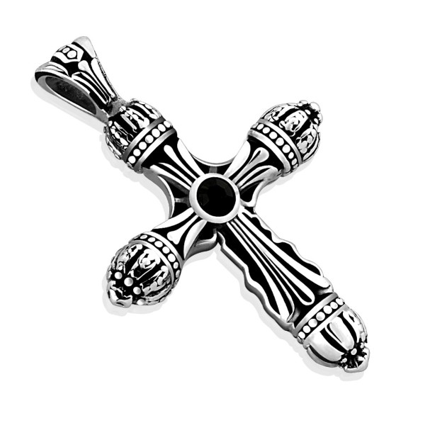 Tapsi´s Coolbodyart®| Ketten Anhänger Edelstahl Keltisches Kreuz