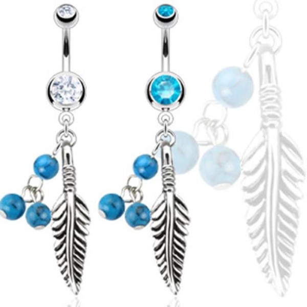 Bauchnabel Piercing "Dream Catcher" Exklusiv 2 Farben