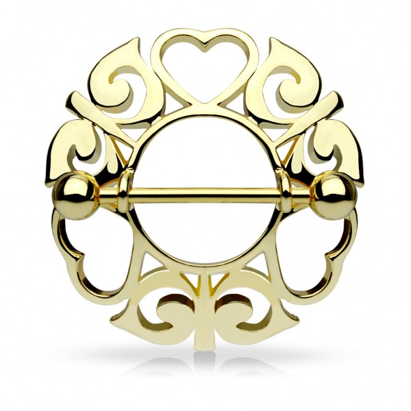 Coolbodyart Damen Herren Nippel-Piercing Brustpiercing Brustwarzenpiercing