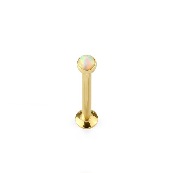 Piercing Labret Stud Cartilage aus Chirurgenstahl in gold, schwarz, roségold