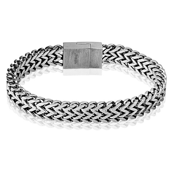 Coolbodyart Damen Herren Armband Edelstahl Stainless Steel mit Magnetverschlu...