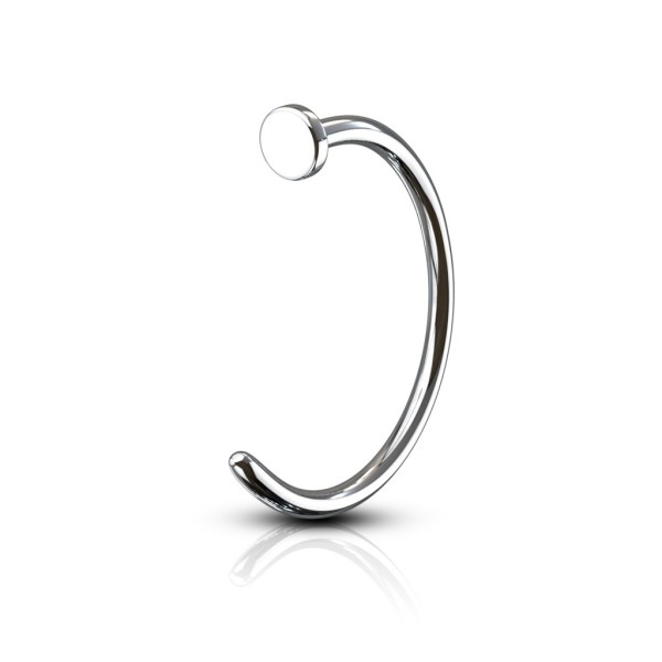 Nasen Piercing Bügel Hoop Ring Edelstahl Chirurgenstahl 316L Versch.Größen