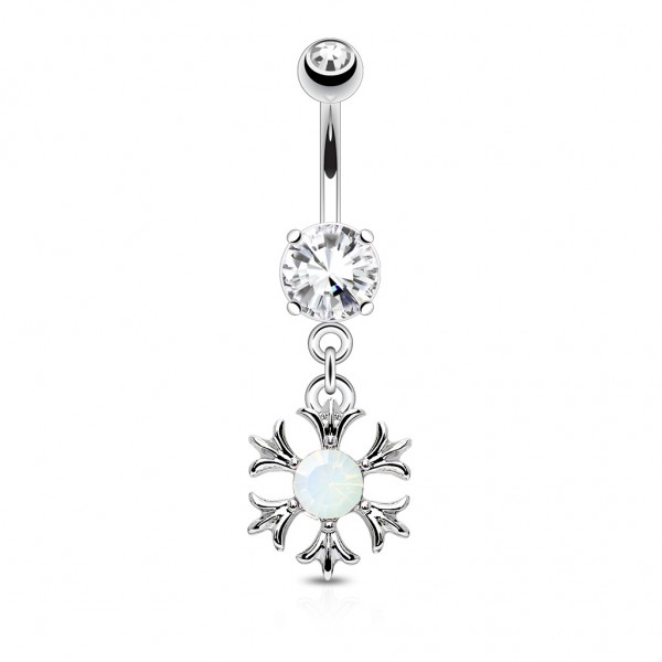 Tapsi´s Coolbodyart®| Bauchnabelpiercing Banane Edelstahl Chirurgenstahl 316L ,Rhodiniert Anhänger