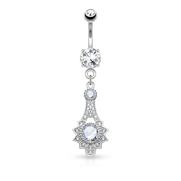 Bauchnabelpiercing Nabelpiercing Banane Bananabell aus Edelstahl